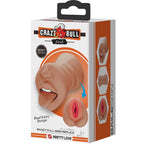 CRAZY BULL – SARAH DOPPIO MASTURBATORE BOCCA E VAGINA CARNE