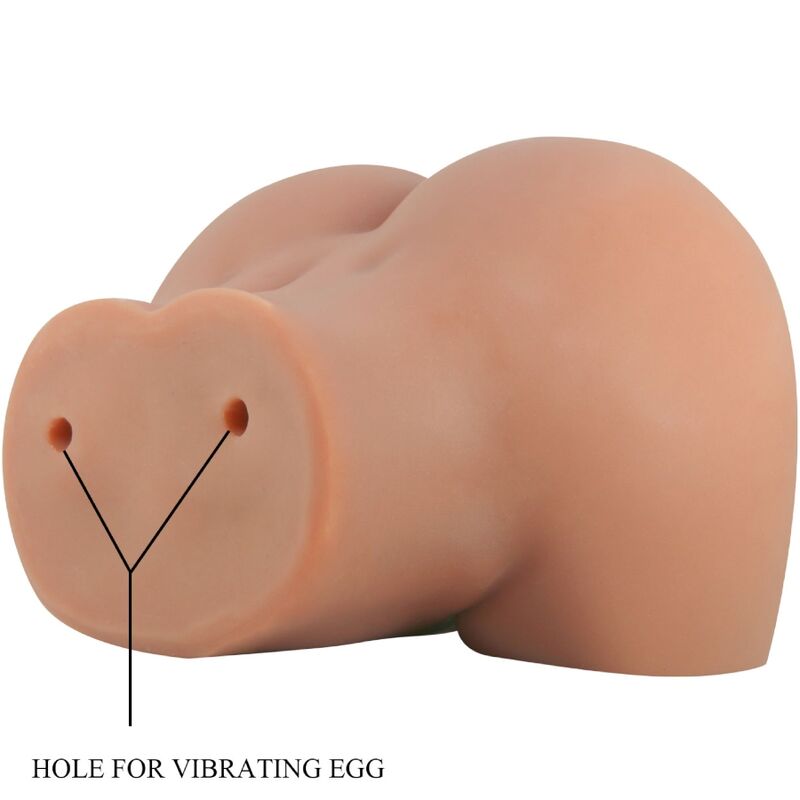 CRAZY BULL – MILA VIBRATEUR FESSIER AVEC CONTRÔLE RÉALISTE DU VAGIN ET DE L'ANUS À TÉLÉCOMMANDE