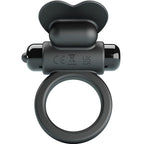 PRETTY LOVE – DEBONAIRE ANELLO VIBRANTE CONIGLIO 10 VIBRAZIONI NERO