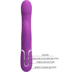 Pretty Love – 4-in-1-Multifunktionsvibrator und Stimulator, Lila