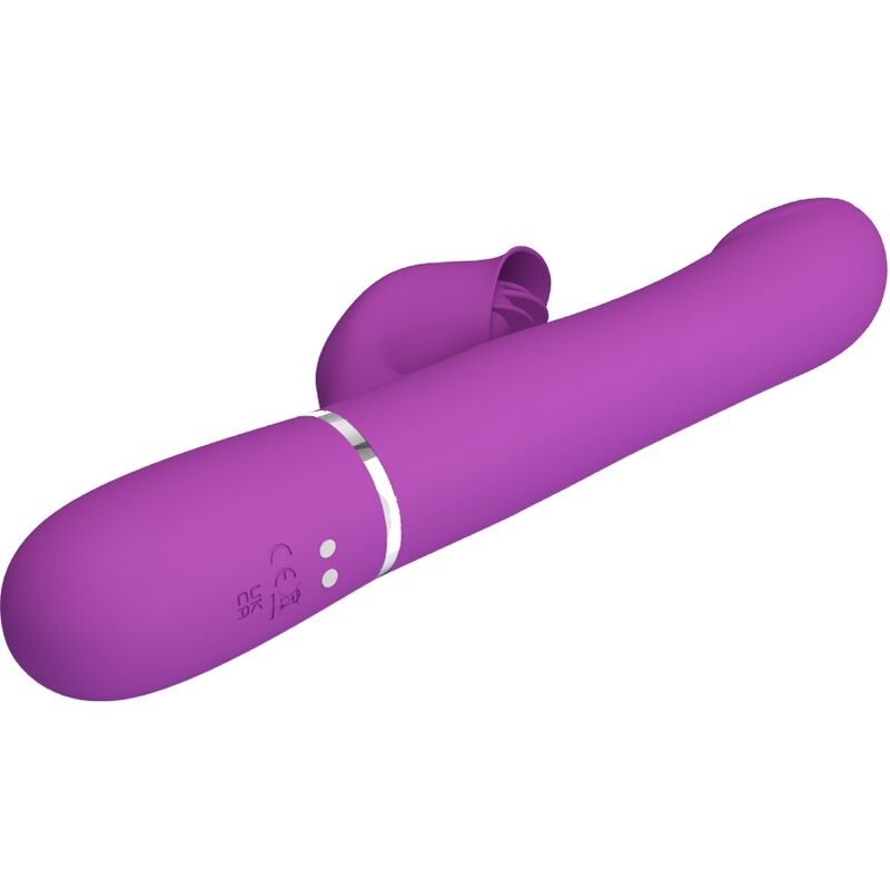 Pretty Love – 4-in-1-Multifunktionsvibrator und Stimulator, Lila