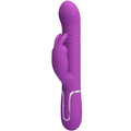 PRETTY LOVE – COALE 4 IN 1 MULTIFUNZIONE VIBRATORE CONIGLIO VIOLA