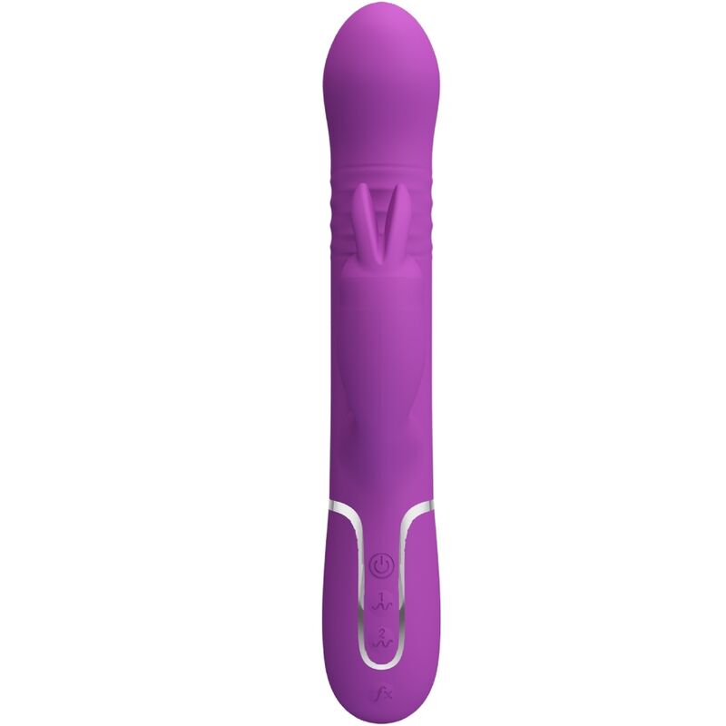 PRETTY LOVE – COALE 4 IN 1 MULTIFUNZIONE VIBRATORE CONIGLIO VIOLA