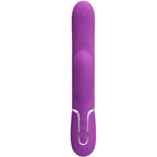 PRETTY LOVE – PERLITA 3 IN 1 MULTIFUNCTION RABBIT VIBRATOR PURPLE