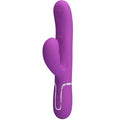 PRETTY LOVE – PERLITA 3 IN 1 MULTIFUNCTION RABBIT VIBRATOR PURPLE