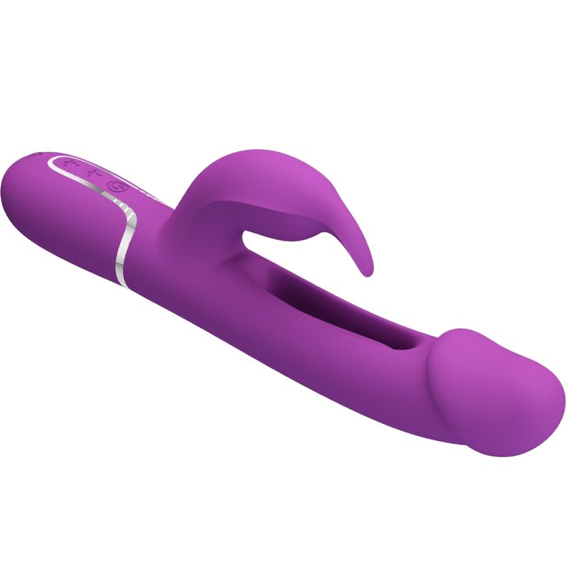 Pretty Love – Kampas 3-in-1 Rabbit-Vibrator, Lila
