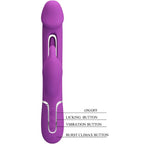 Pretty Love – Kampas 3-in-1 Rabbit-Vibrator, Lila
