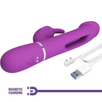 Pretty Love – Kampas 3-in-1 Rabbit-Vibrator, Lila