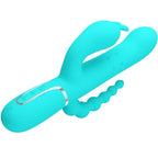 Pretty Love Cammy – 4-in-1-Rabbit-Vibrator mit Dreifachstimulation, Blau