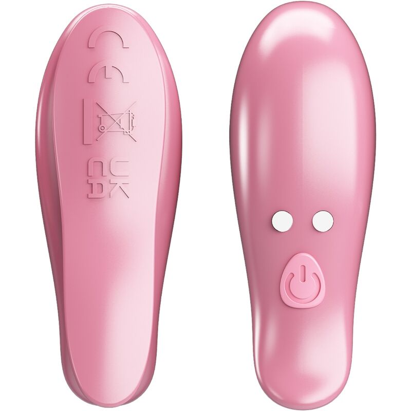 Pretty Love Cailey – Vibrierende Nippelklemmen mit Fernbedienung, Rosa