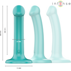 Intense Katie – Vibrator mit Saugnapf und Fernbedienung, blau