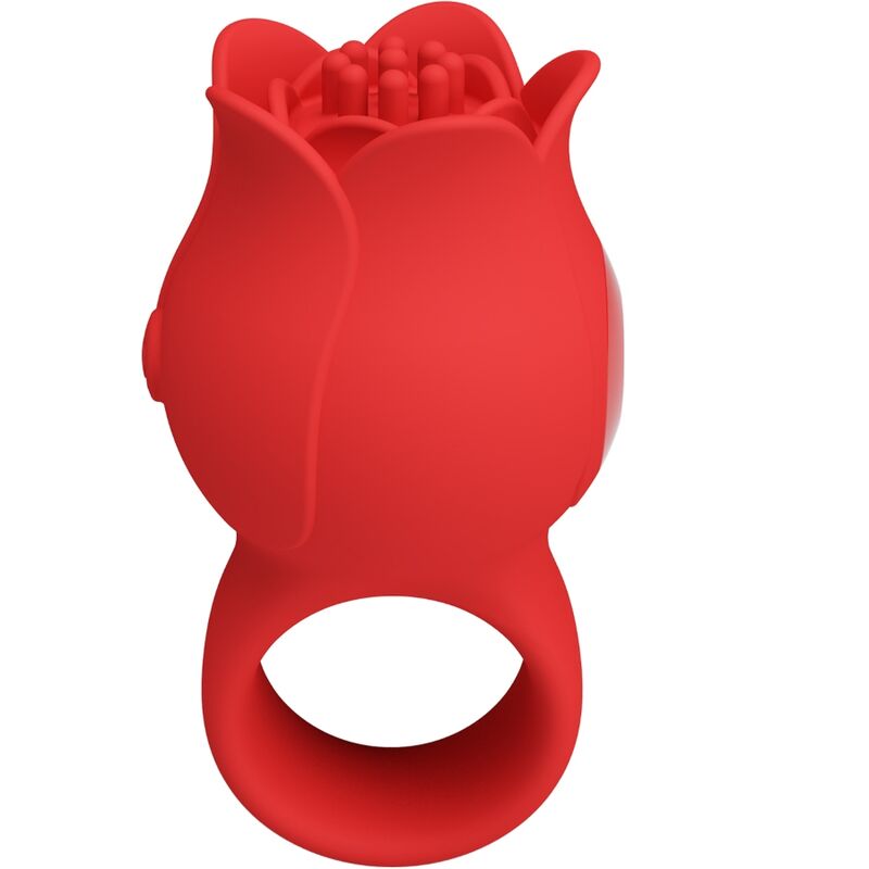 Pretty Love – Jae Fingervibrator in Rosenform, Rot
