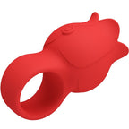 Pretty Love – Jae Fingervibrator in Rosenform, Rot