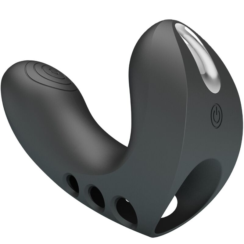PRETTY LOVE – Camelia Fingervibrator, 7 Modi, Schwarz