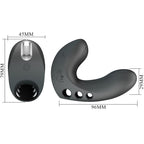 PRETTY LOVE – Camelia Fingervibrator, 7 Modi, Schwarz