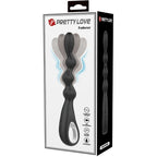 PRETTY LOVE – FEDERER ANAL VIBRATOR 12 VIBRATIONS BLACK