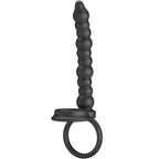 PRETTY LOVE – Dillion Vibrationsring mit Doppelmotor, Schwarz