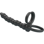 PRETTY LOVE – Dillion Vibrationsring mit Doppelmotor, Schwarz