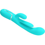 PRETTY LOVE – SHANIA TRIPLE RABBIT MULTIFUNCTION VIBRATOR 3 IN 1 BLUE