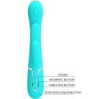 PRETTY LOVE – SHANIA TRIPLE RABBIT MULTIFUNCTION VIBRATOR 3 IN 1 BLUE