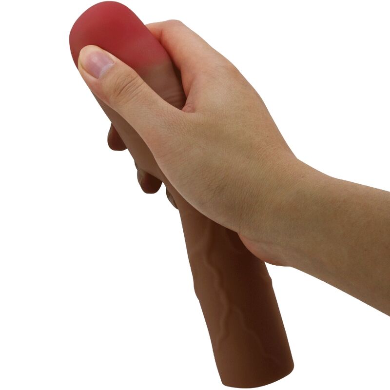 PRETTY LOVE – Kylian Penishülle mit 7,6 cm Verlängerung, Mulatte