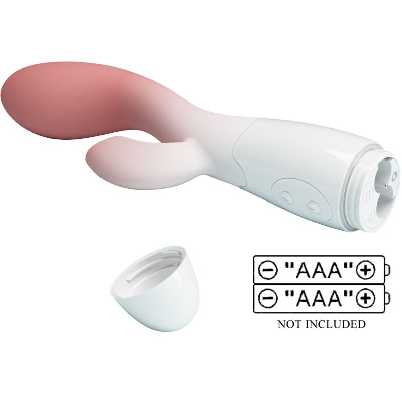 PRETTY LOVE – BRIGHTY G-SPOT VIBRATOR + CLITORIS STIMULATOR 30 VIBRATIONS PINK