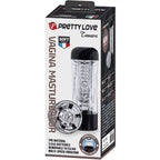 PRETTY LOVE – TAMARA MALE MASTURBATOR MULTI-SPEED VIBRATOR BLACK