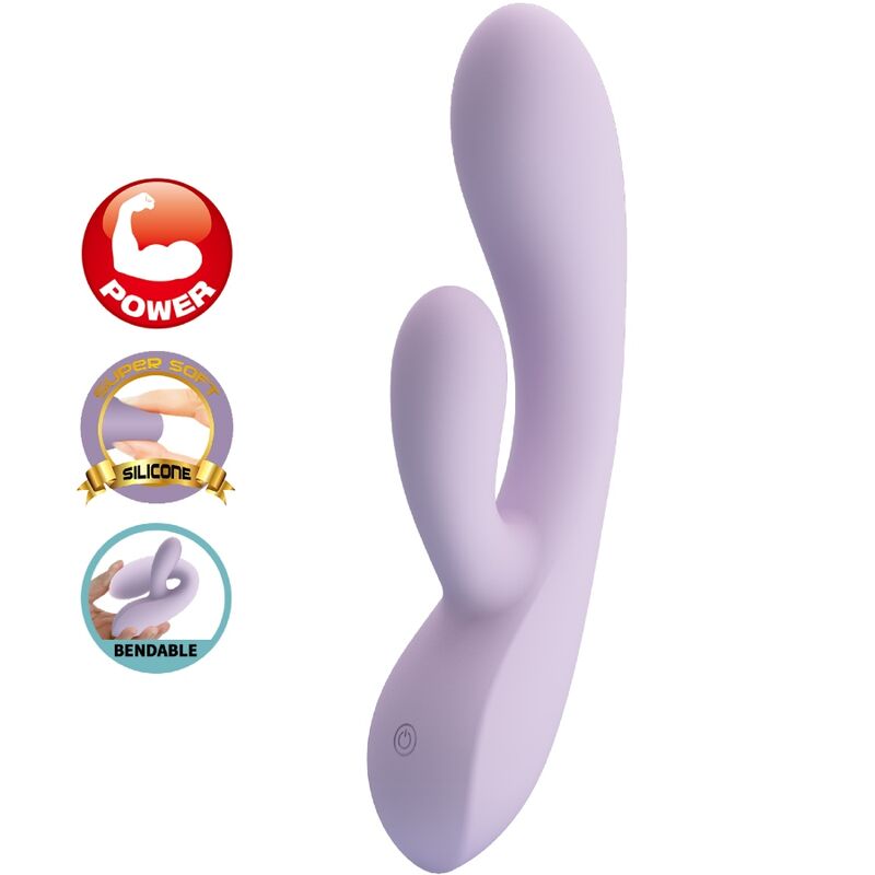 Pretty Love – Rosolyn Rabbit-Vibrator, Lila