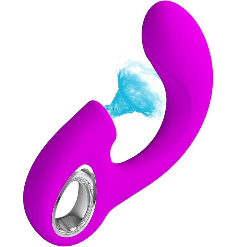 Pretty Love Sibel – G-Punkt-Vibrator mit Klitorisstimulator, 10 Vibrationsmodi, Lila
