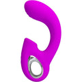 Pretty Love Sibel – G-Punkt-Vibrator mit Klitorisstimulator, 10 Vibrationsmodi, Lila