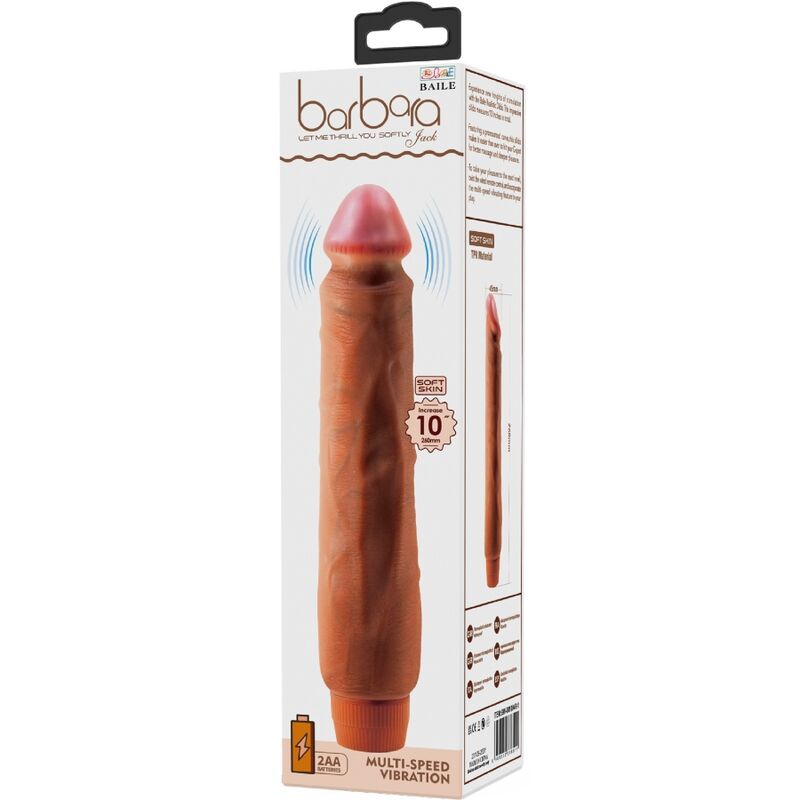 BAILE Jack – Realistic Vibrator, 26 cm