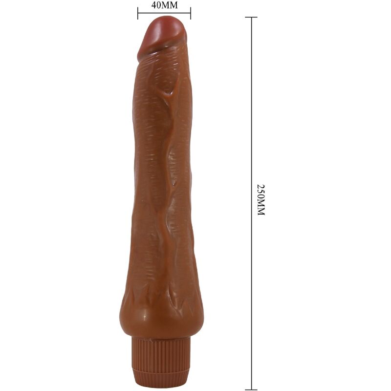 BAILE – DRYAD VIBRATORE REALISTICO 25 CM MULATTO
