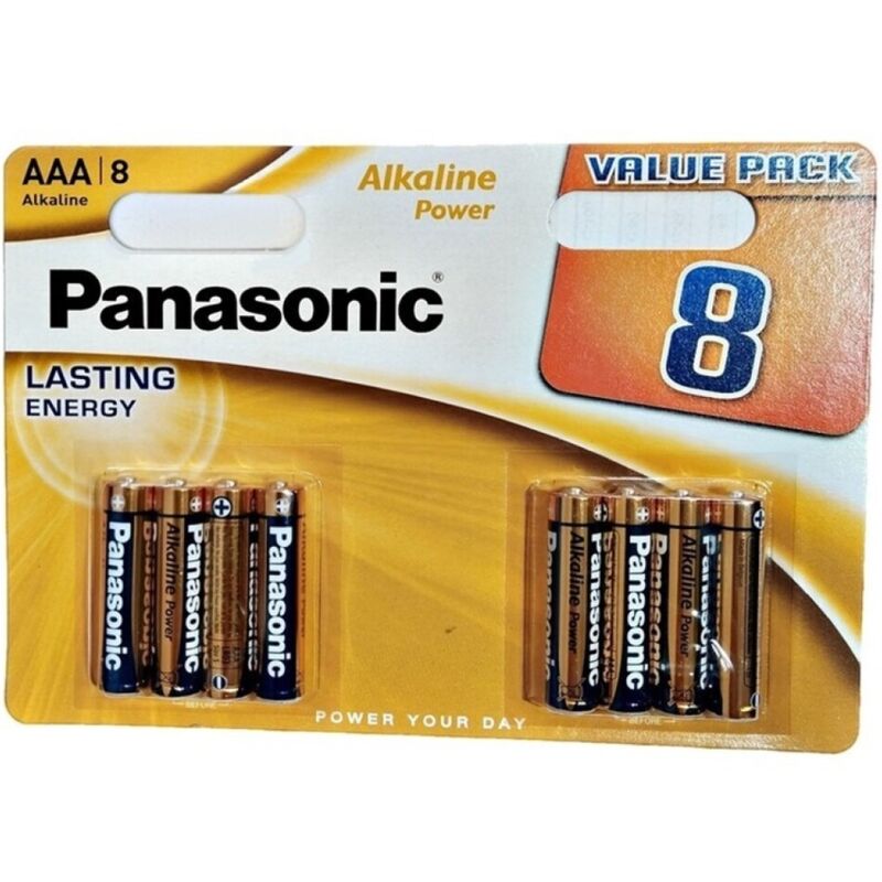 PANASONIC LR03 – Alkaline batteries, AAA