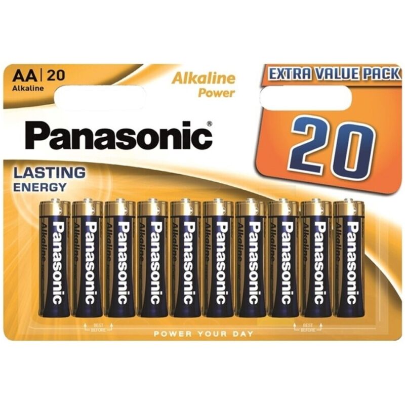 PANASONIC LR6 – Batterie alcaline, AA