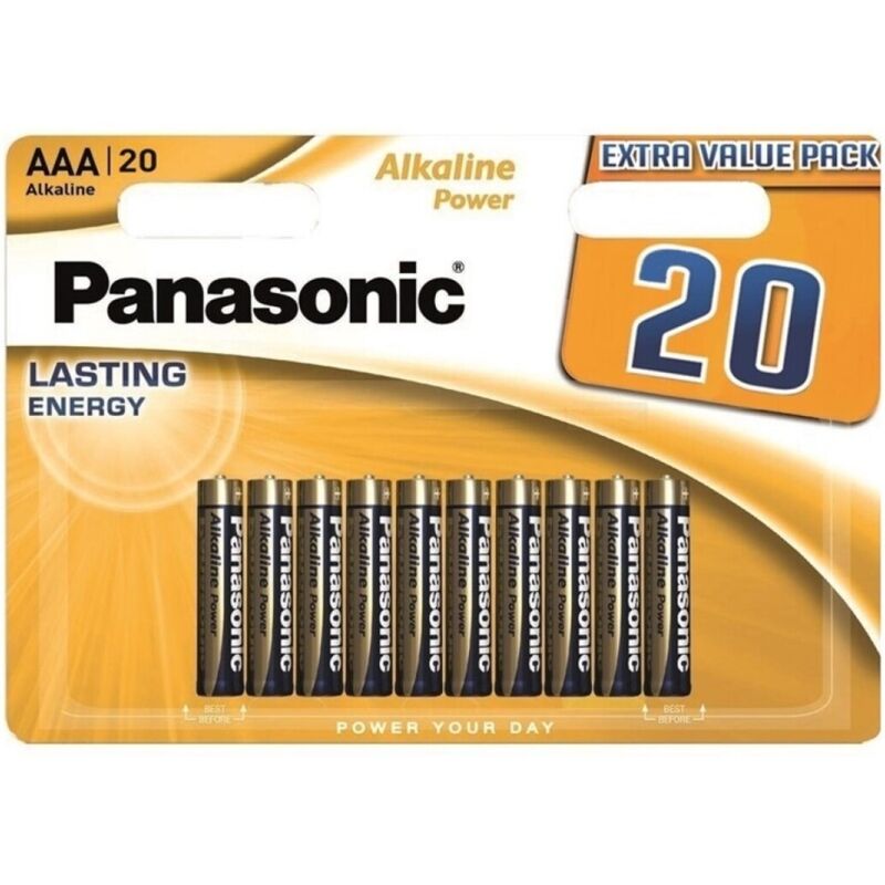 PANASONIC LR03 – Alkaline batteries, AAA