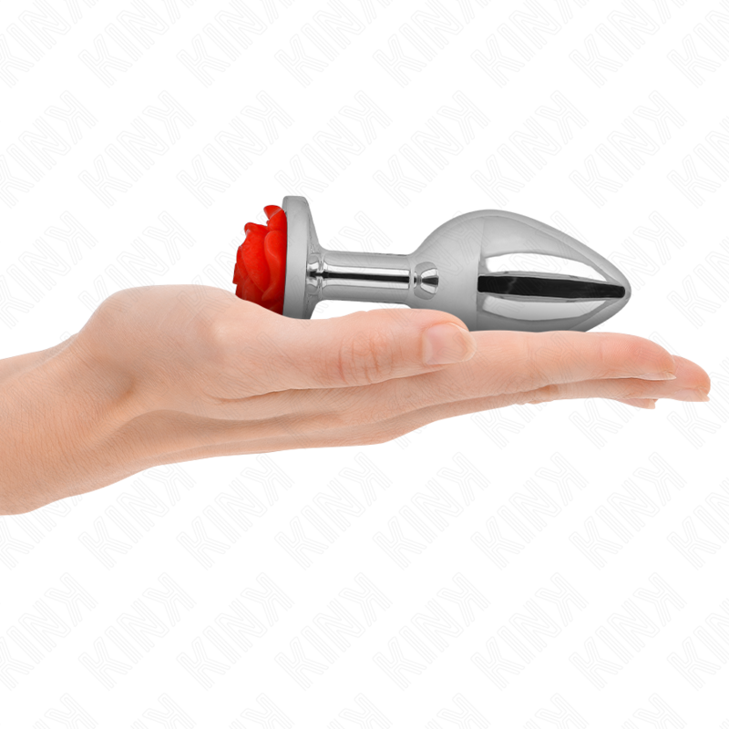 KINK – PLUG ANALE ROSA ROSSO TAGLIA