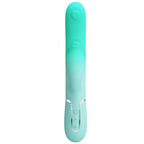 PRETTY LOVE – VIBRATEUR LAPIN MULTIFONCTION GIGI VERT AQUA