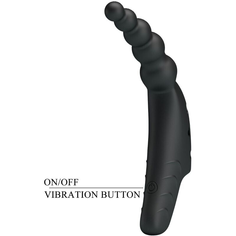 PRETTY LOVE – VIBRATORE DA DITA JORDIN 10 VIBRAZIONI NERO