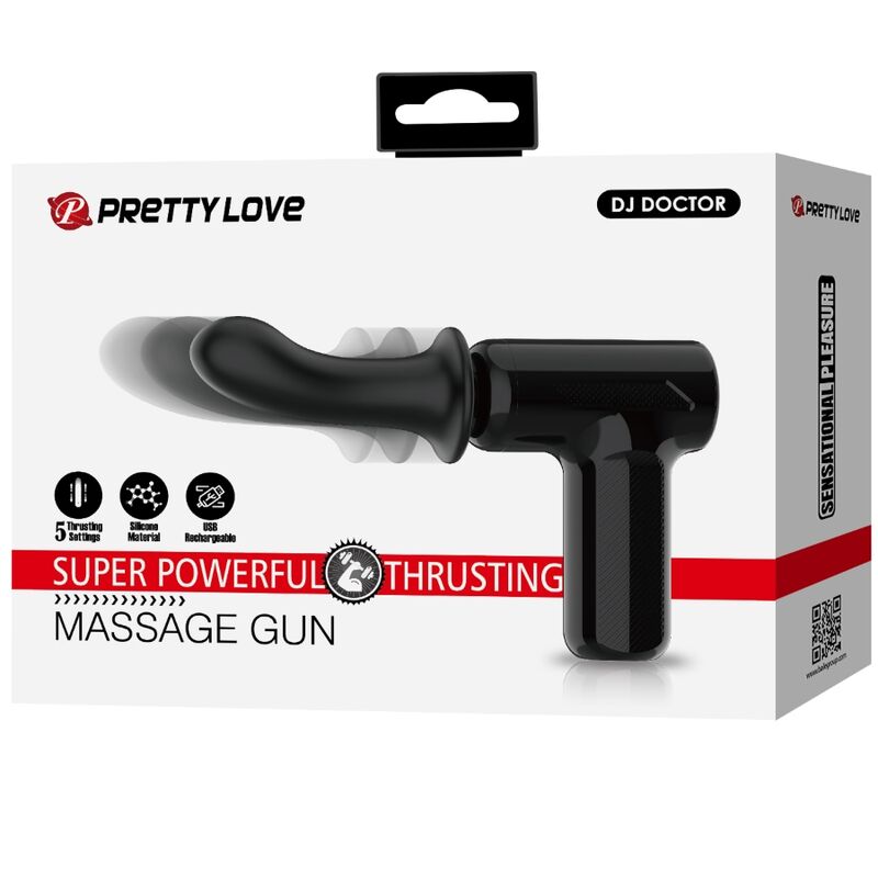 PRETTY LOVE – DJ DOCTOR MASSAGER 5 SETTINGS BLACK
