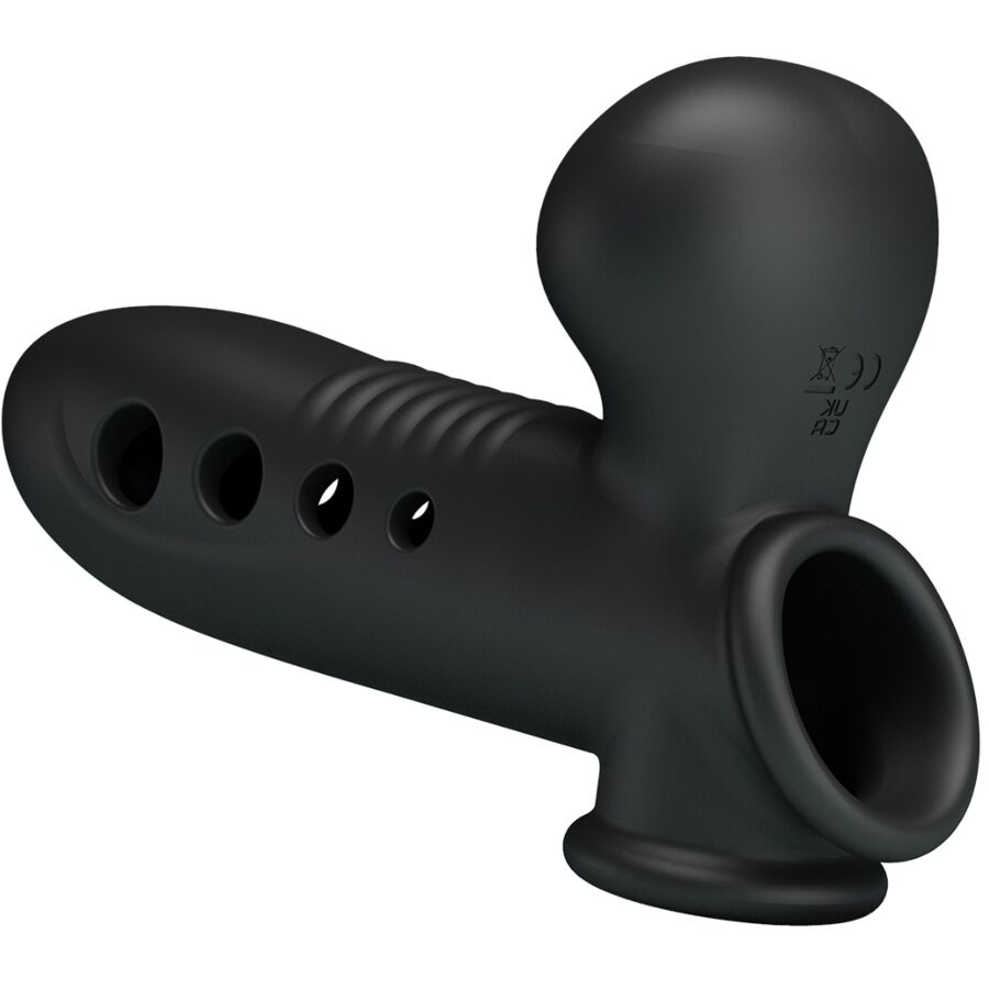 PRETTY LOVE – CRANE PENIS SLEEVE WITH AIRBAG BLACK