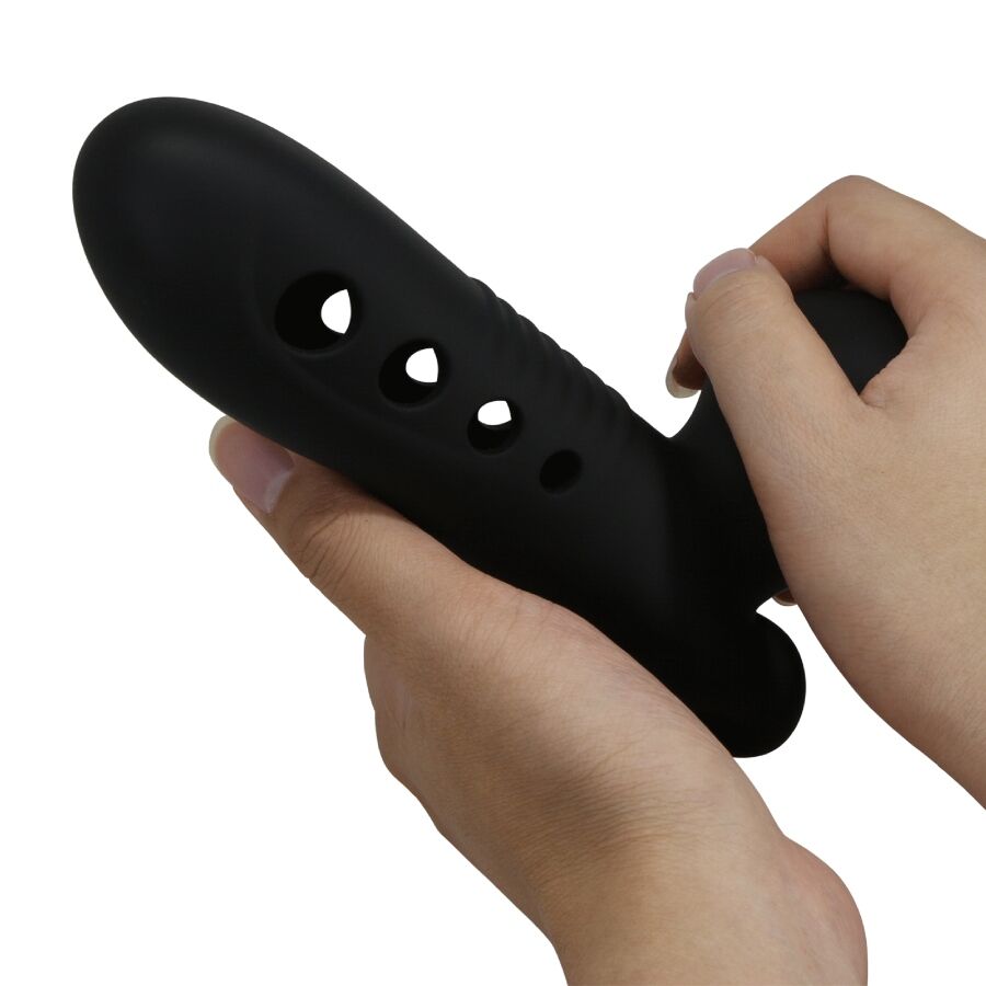 PRETTY LOVE – CRANE PENIS SLEEVE WITH AIRBAG BLACK