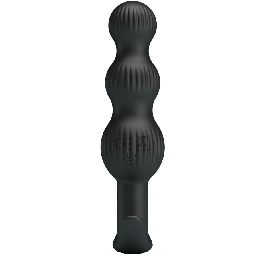 PRETTY LOVE Sidney – Analvibrator mit 10 Vibrationsfunktionen, schwarz