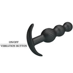PRETTY LOVE Sidney – Analvibrator mit 10 Vibrationsfunktionen, schwarz
