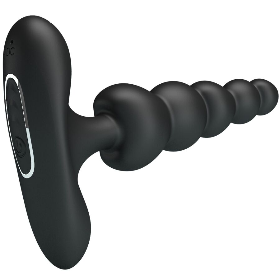 PRETTY LOVE – CORBAN ANAL VIBRATOR 10 VIBRATIONS BLACK