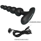PRETTY LOVE – CORBAN ANAL VIBRATOR 10 VIBRATIONS BLACK