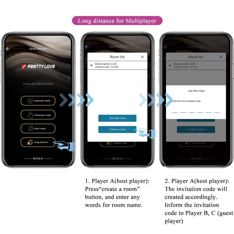 PRETTY LOVE – VIBRATORE CONTROLLATO DA APP LEVIATHAN VIOLA