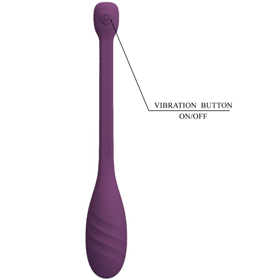 PRETTY LOVE – VIBRATORE CONTROLLATO DA APP LEVIATHAN VIOLA
