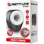 PRETTY LOVE DJ Girl – Masturbator mit Vibration, 5 Einstellungen, schwarz