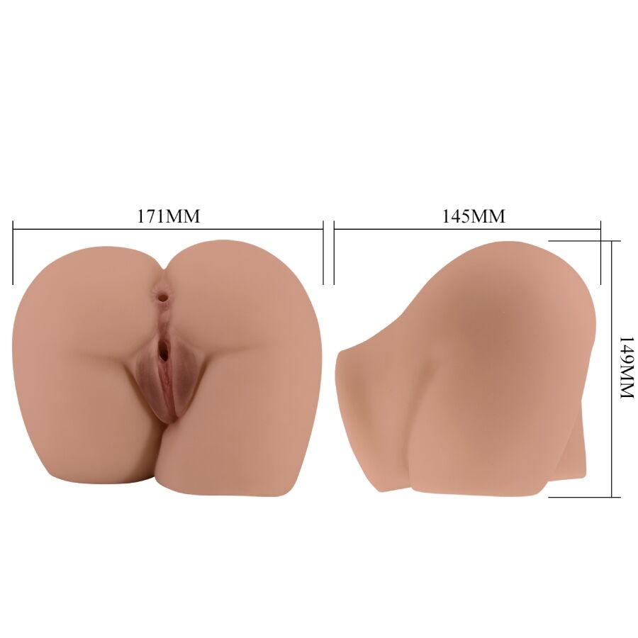 CRAZY BULL – BERNACE ASS VIBRATOR WITH REALISTIC VAGINA AND ANUS FLESH REMOTE CONTROL