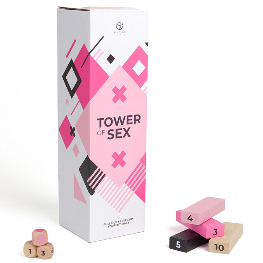 SECRETPLAY – GIOCO IN LEGNO TORRE DEL SESSO